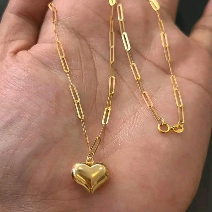 ✨Premium Bangkok Gold Plated IVANA NECKLACE PAPERCLIP