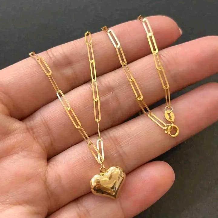 ✨Premium Bangkok Gold Plated IVANA NECKLACE PAPERCLIP