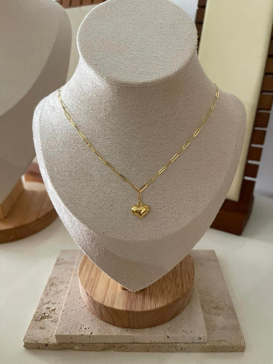 ✨Premium Bangkok Gold Plated IVANA NECKLACE PAPERCLIP